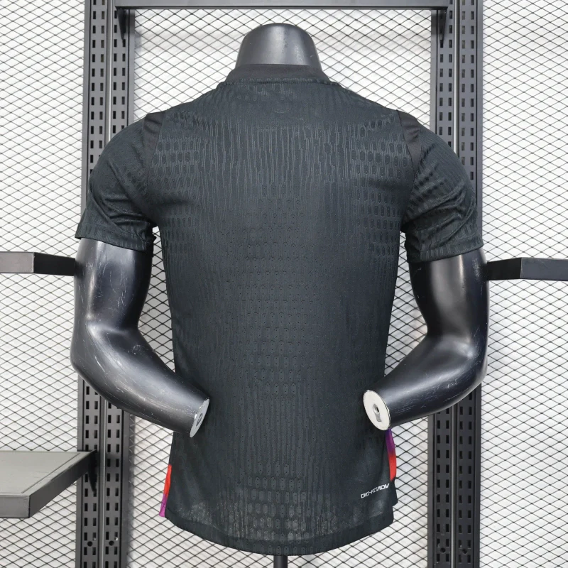 England 25/26 Training Jersey - Black - Player Version - Slim Fit