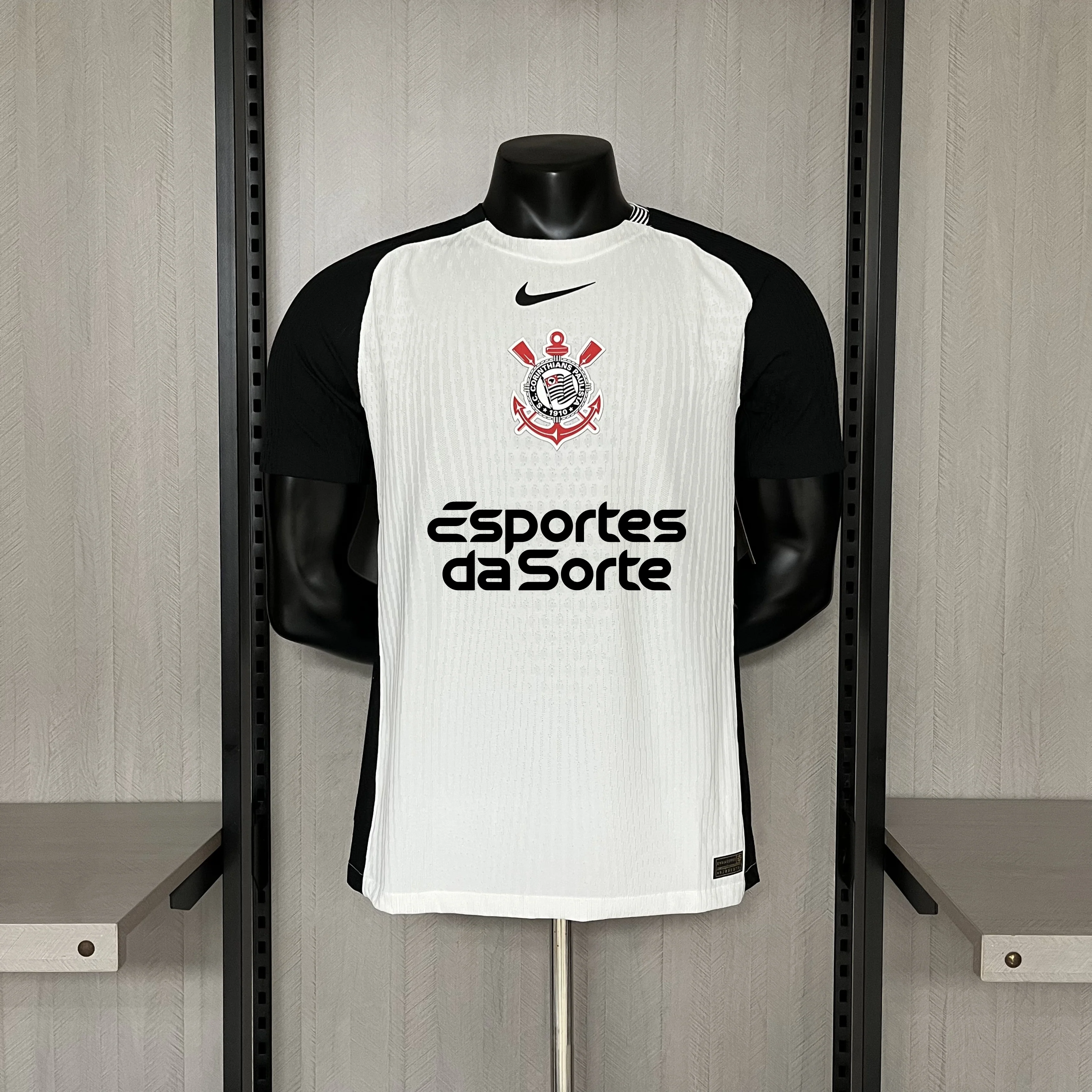 Corinthians 2025/26I Home - All Sponsor JOGADOR Version [Slim Fit]