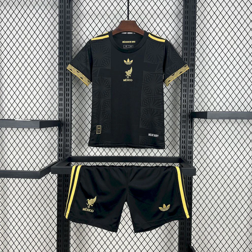 Mexico  Edition Especial Gold Cup Shirt 2025 - Kids kit