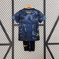 Brazil Special Edition Kit Kids - Cristo Redentor Black