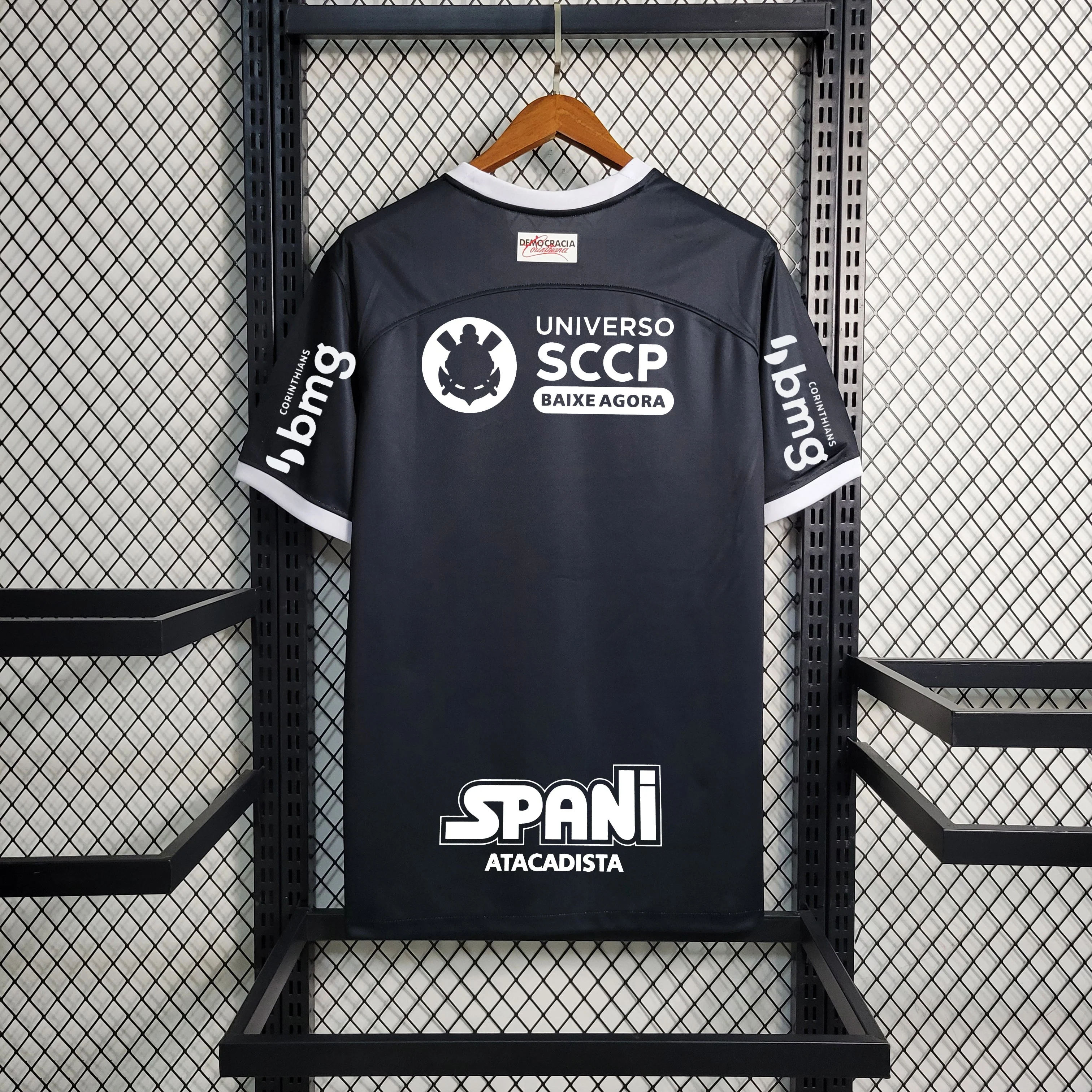 Corinthians 23/24 II Away Jersey - All Sponsors - Fan Version