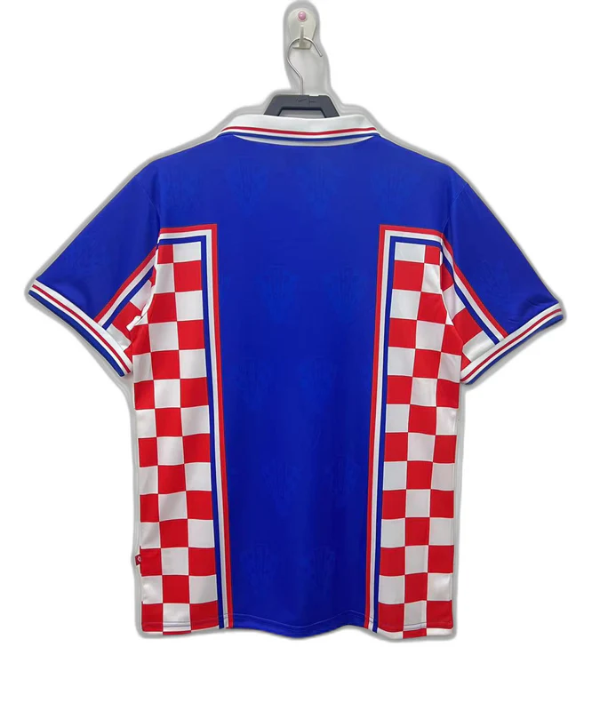 Croatia 1998 II Away Jersey - Retro Version
