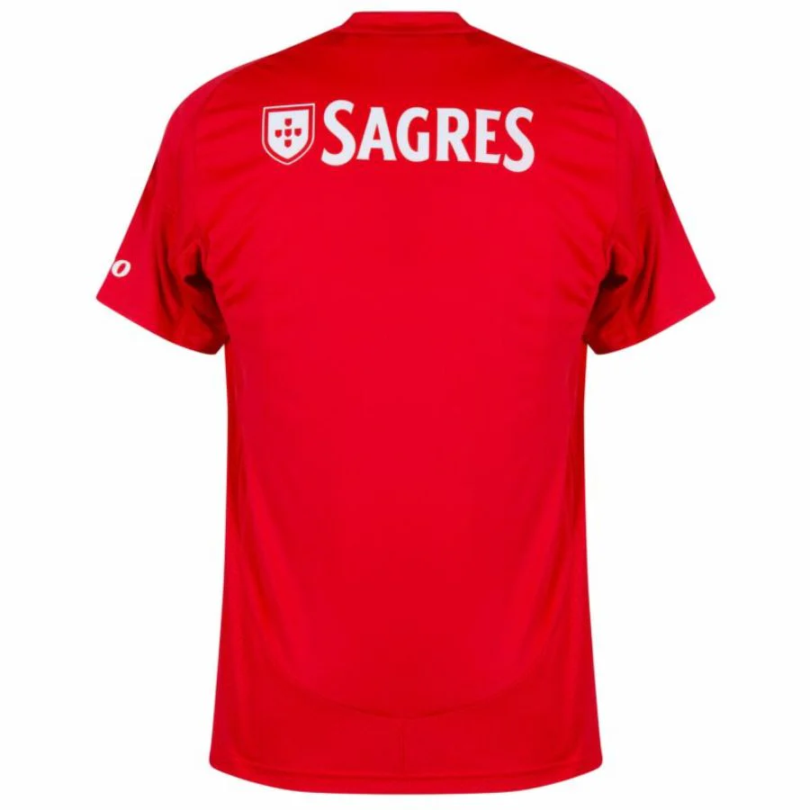 Benfica Home Fan Jersey 2024/25 Patches UCL UEFA Foundation (Official Printing)