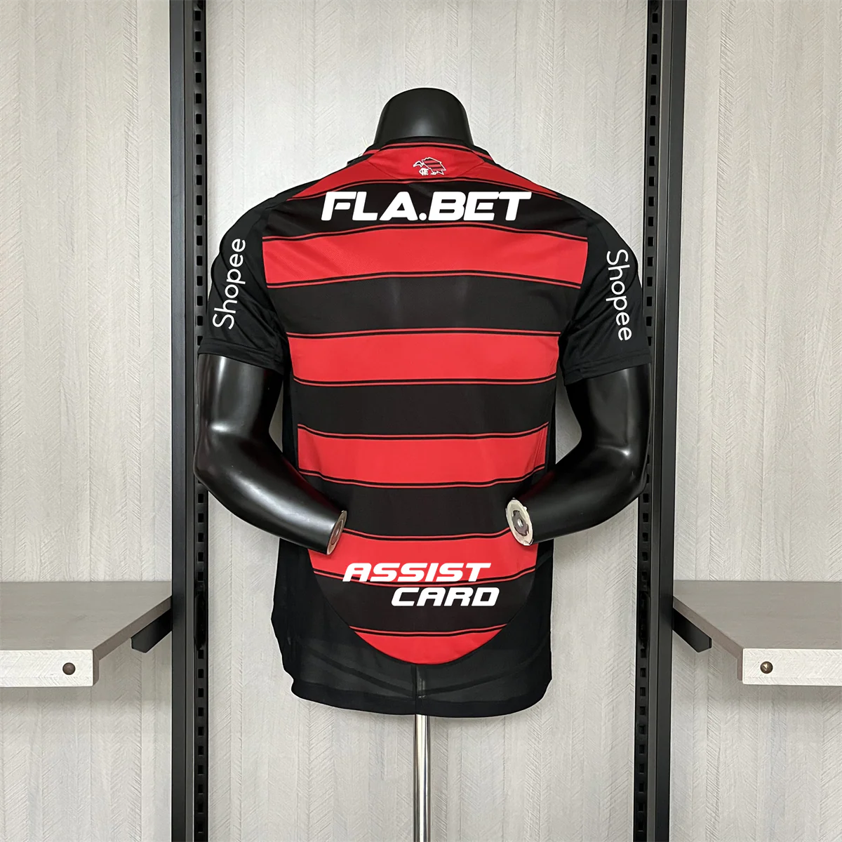 Flamengo 25/26 I Home Jersey - All Sponsors - Player Version - Slim Fit