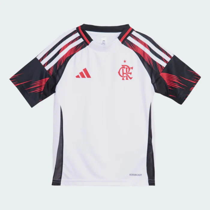 Flamengo Away 2025 Kit Kids Infantil - Fan Version