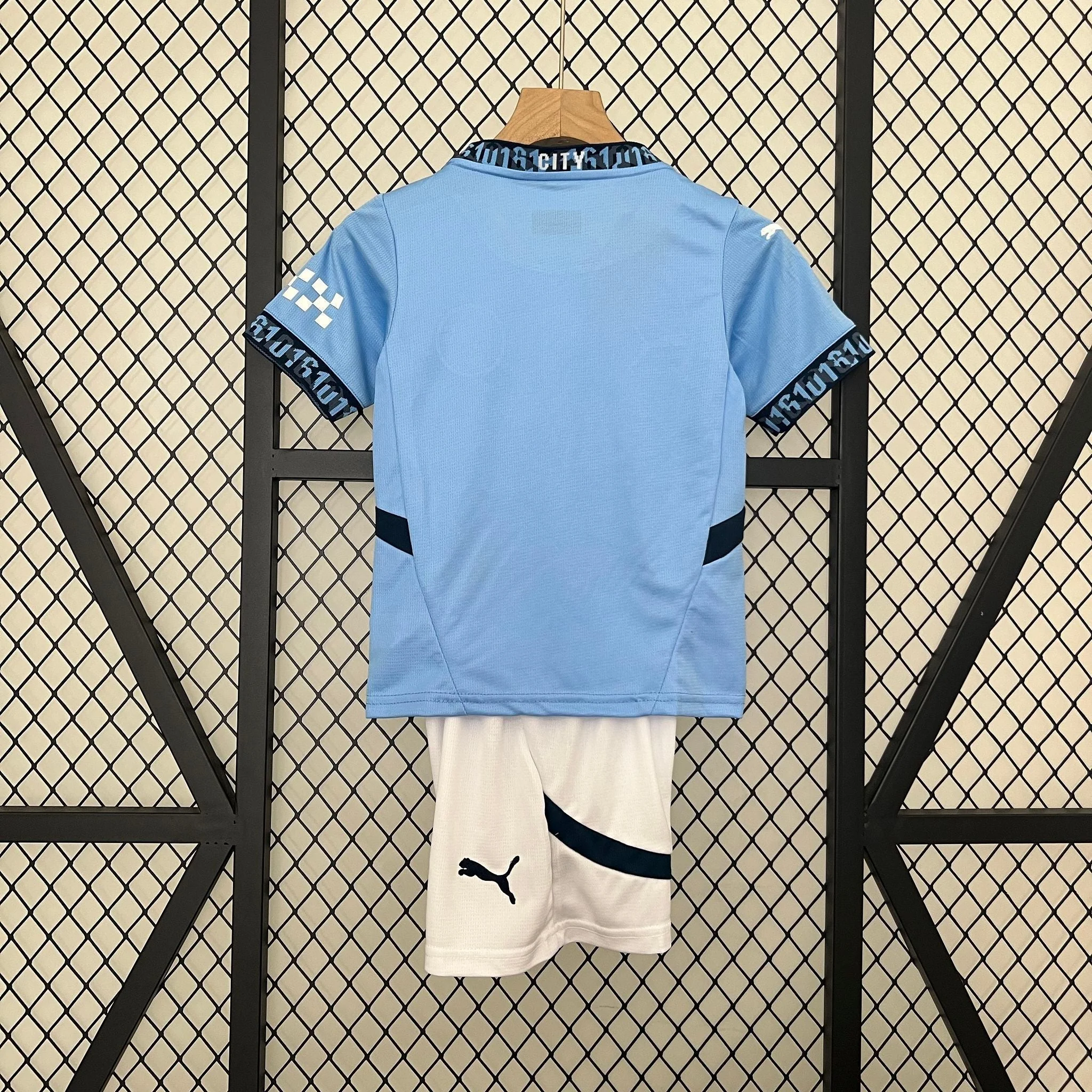 Kit Kids Manchester City Home Jersey 2024/25