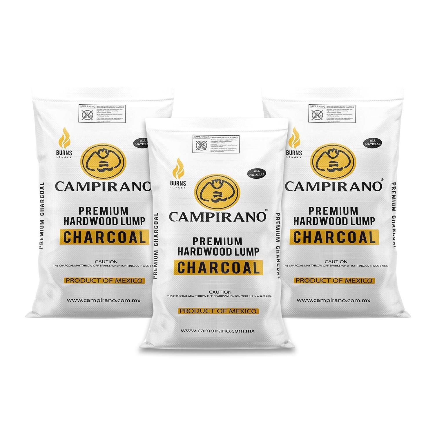 Campirano Premium Hardwood Black Lump Charcoal