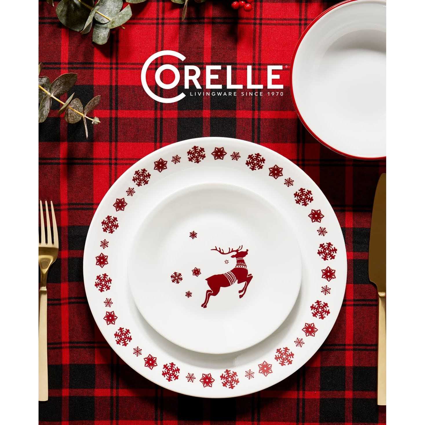 Corelle Rudolph 12-Pc Dinnerware Set