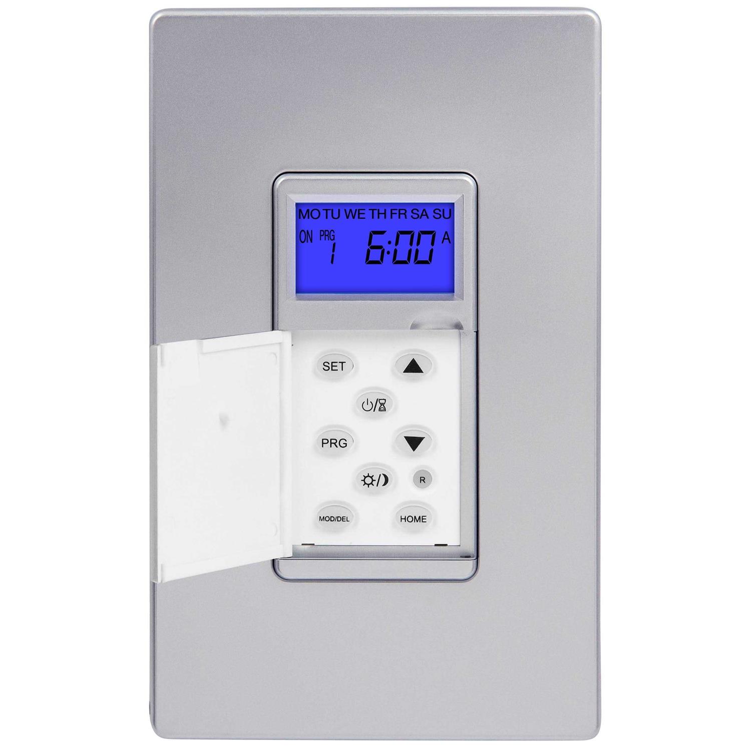 TOPGREENER Digital Astronomic Timer Switch, 7-Day Programmable Sunrise Sunset, Single Pole or 3-Way