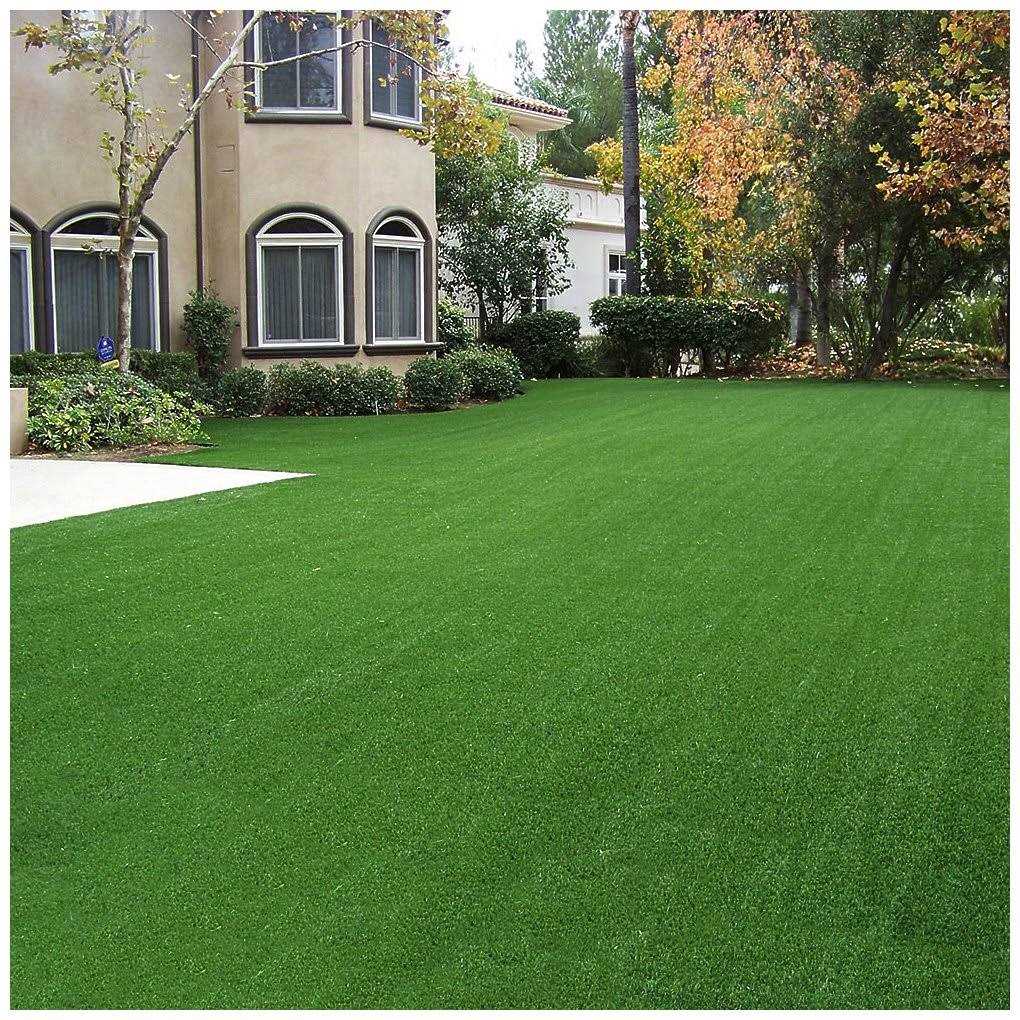 Yescom Artificial Grass Mat Fake Lawn Pet Turf Synthetic Garden Outdoor Indoor