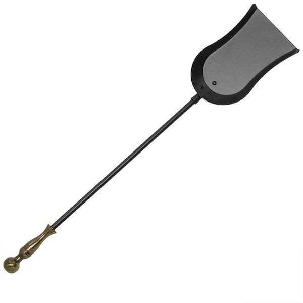 Barton 31 in. 5-Piece Bronze Cast Iron Ball Handle Fireplace Hearth Tool Set with Base Stand