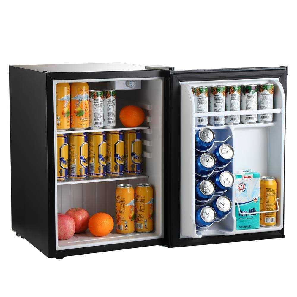 Magic Chef 2.6 cu. ft. Mini Fridge in Black without Freezer