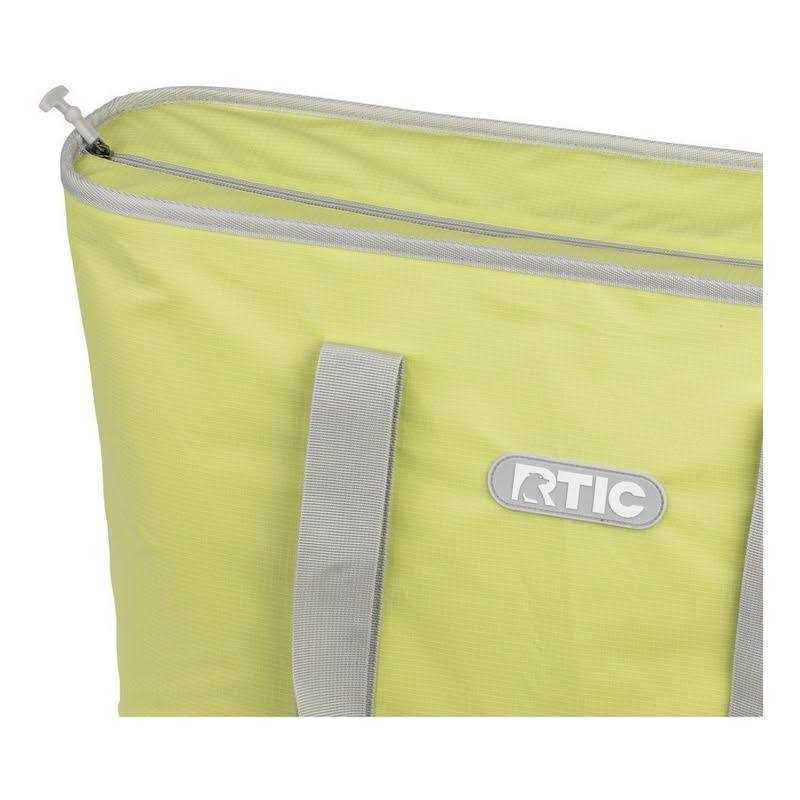 Rtic Insulated Tote Bag Large Cooler Thermal Reusable Bags with Zippered Top for Beach