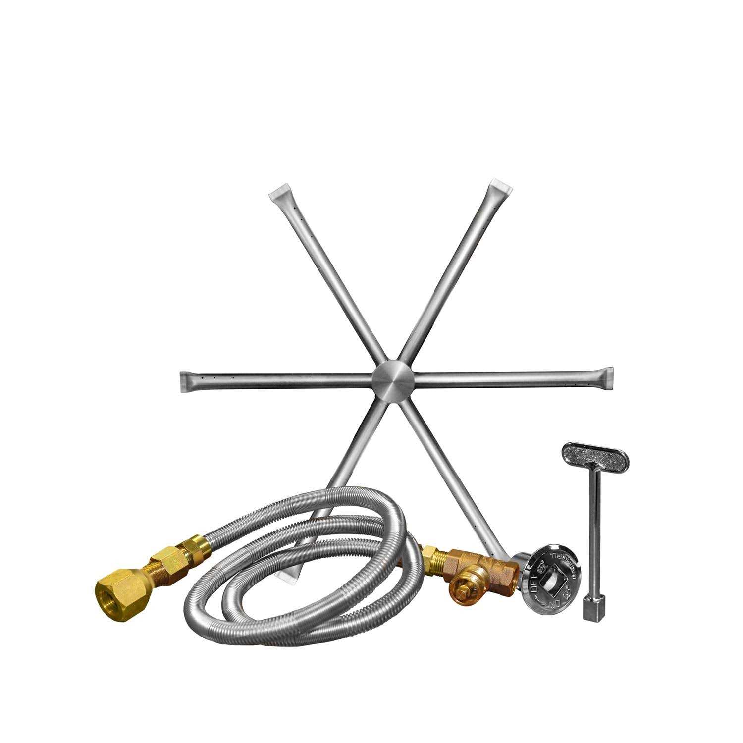 Firegear Match Light Gas Fire Pit Burning Spur Kit