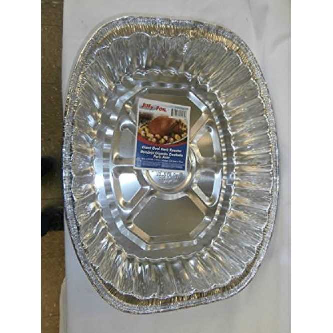 Jiffy-Foil Giant Oval Rack Roaster Pan
