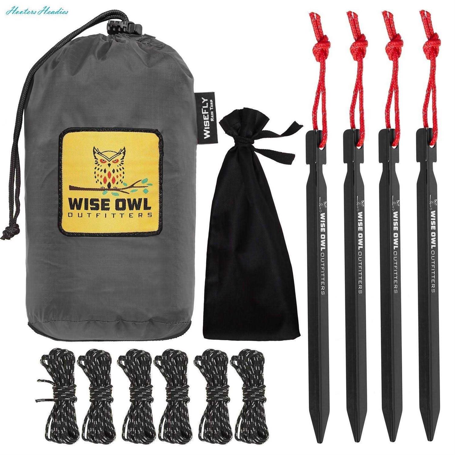 Wise Owl Outfitters Hammock Tarp Hammock Tent Rain Tarp for Camping Hammock