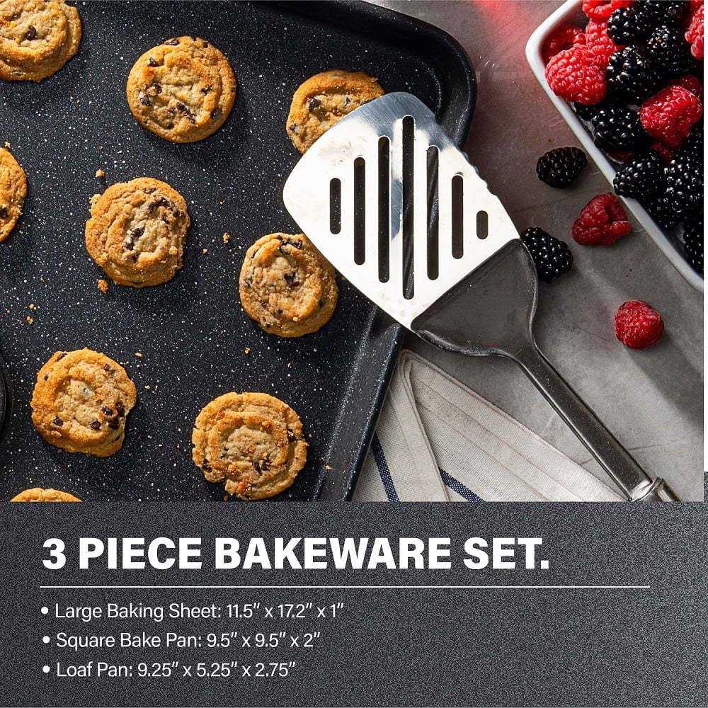 Granite Stone Pots and Pans Set Nonstick Cookware Bakeware Set Dishwasher Oven Safe