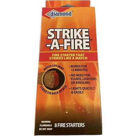 Diamond Strike-A-Fire Fire Starters