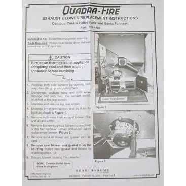 Quadra-Fire Combustion Exhaust Blower 812-4400