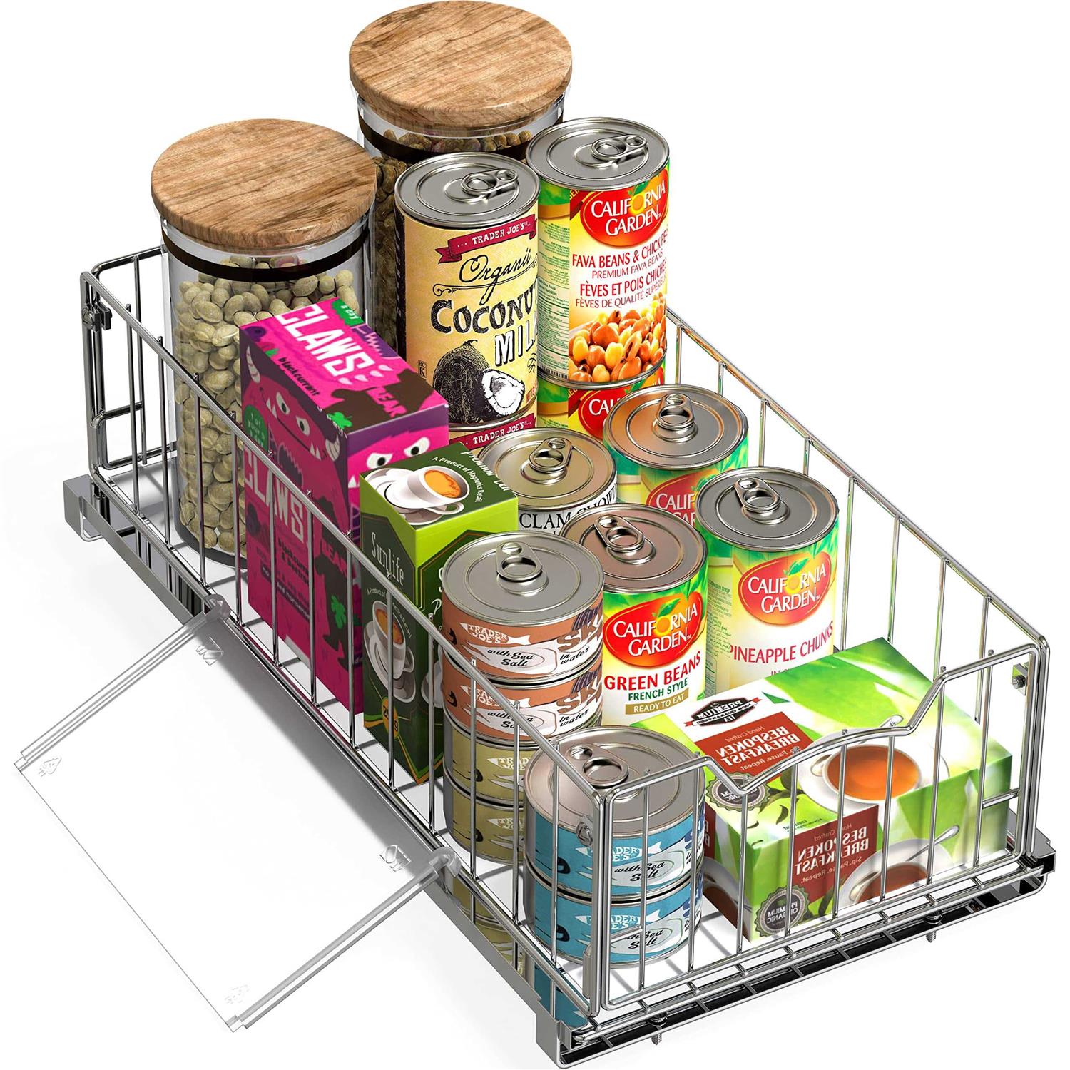 Simple Houseware SimpleHouseware Pull Out Cabinet Sliding Basket