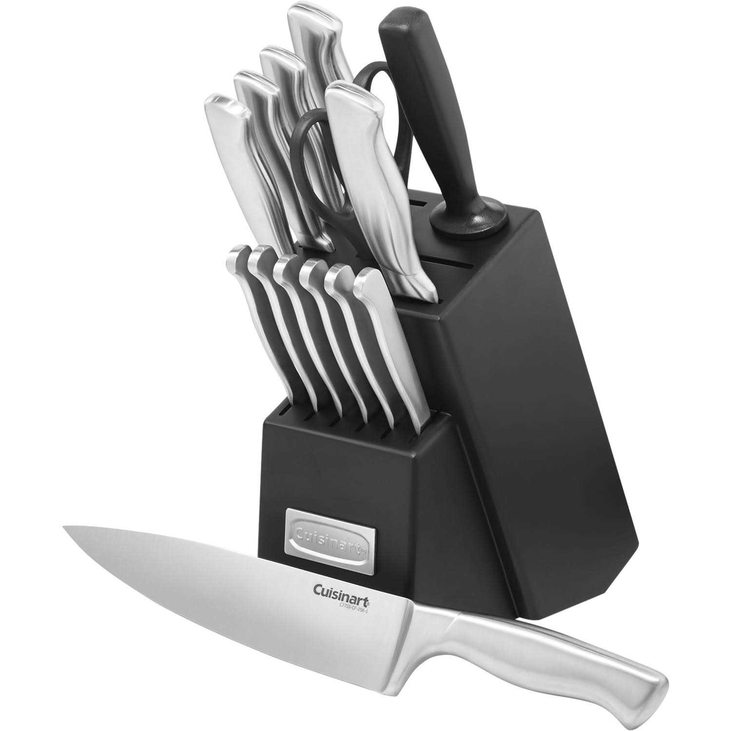 Cuisinart 15 Piece Stainless-Steel Hollow Handle Block Set