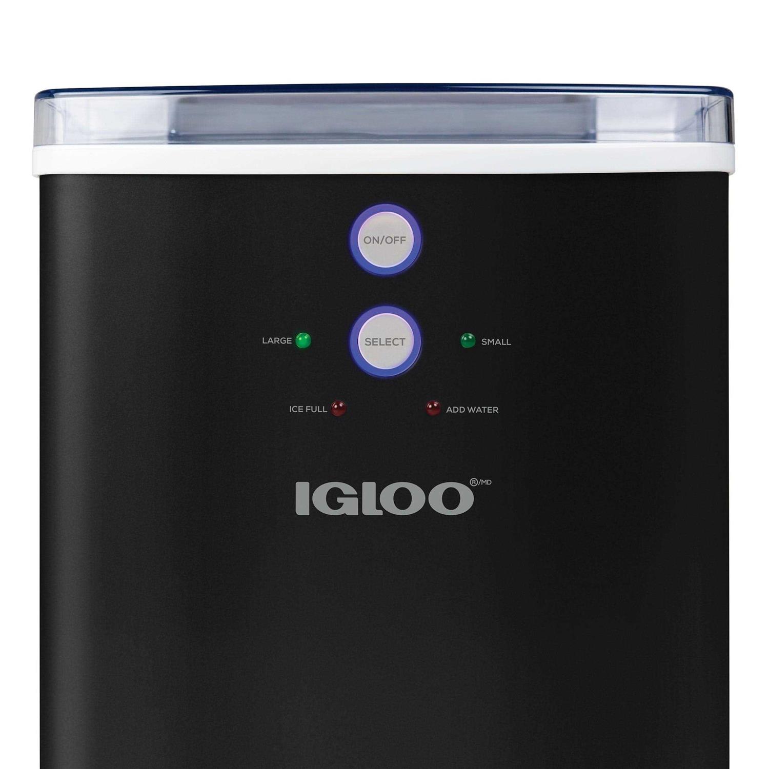 Igloo 33 lb Automatic Portable Countertop Ice Maker Machine