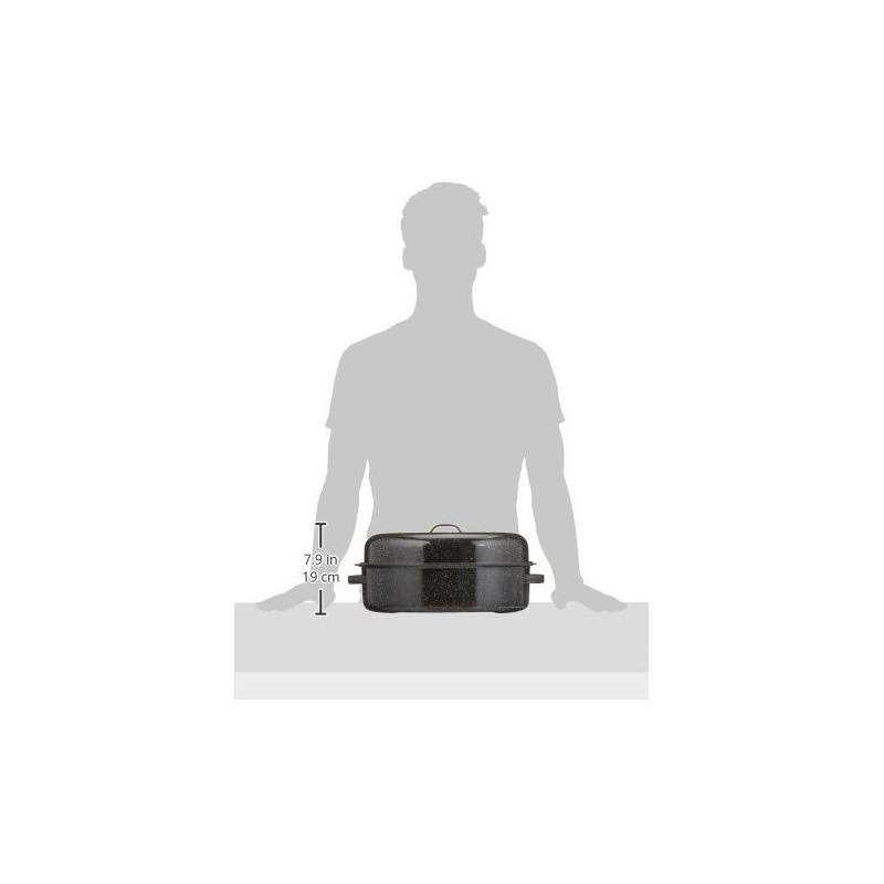 Granite-Ware Oval Covered Roaster