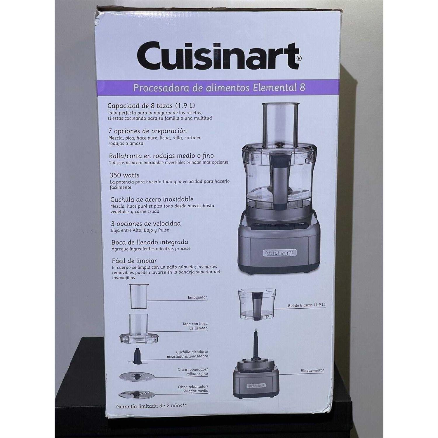 Cuisinart Elemental 8 Cup Food Processor