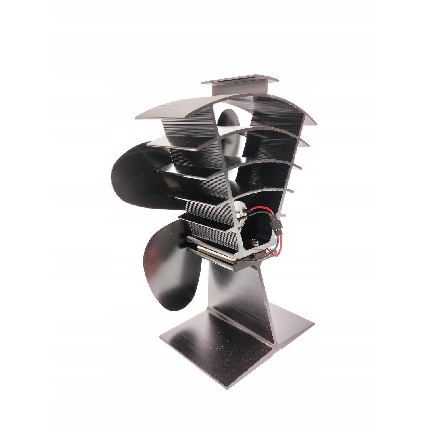 Valiant Premium Iv 4-Blade Heat Powered Log Burner & Stove Fan