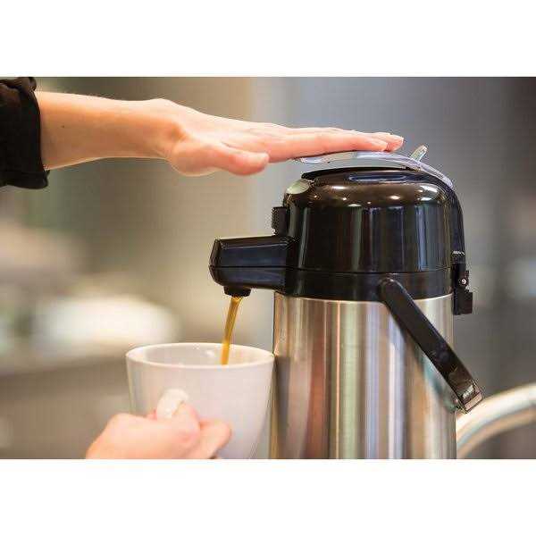 Service Ideas ECAL25S Eco-Air Airpot with Lever Lid