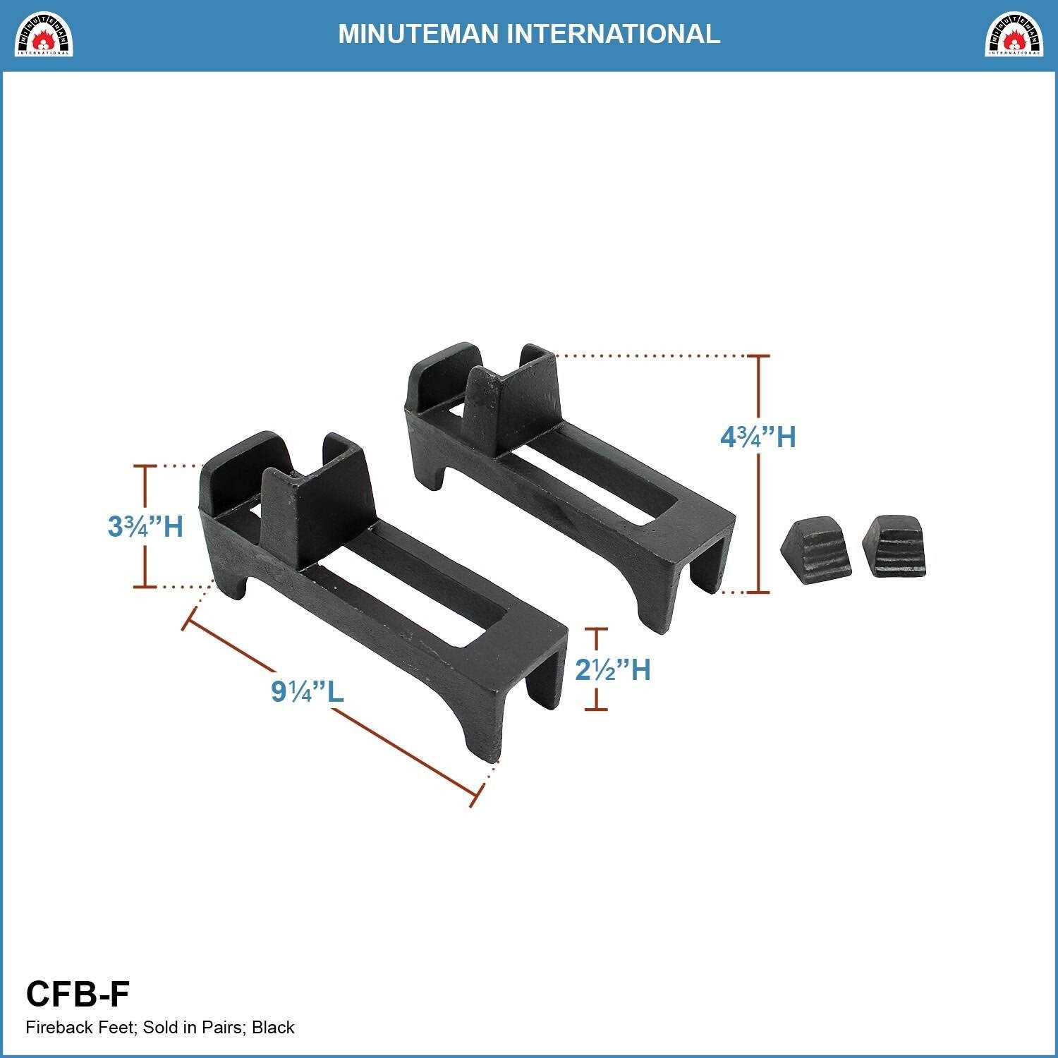 Minuteman Fireback Feet