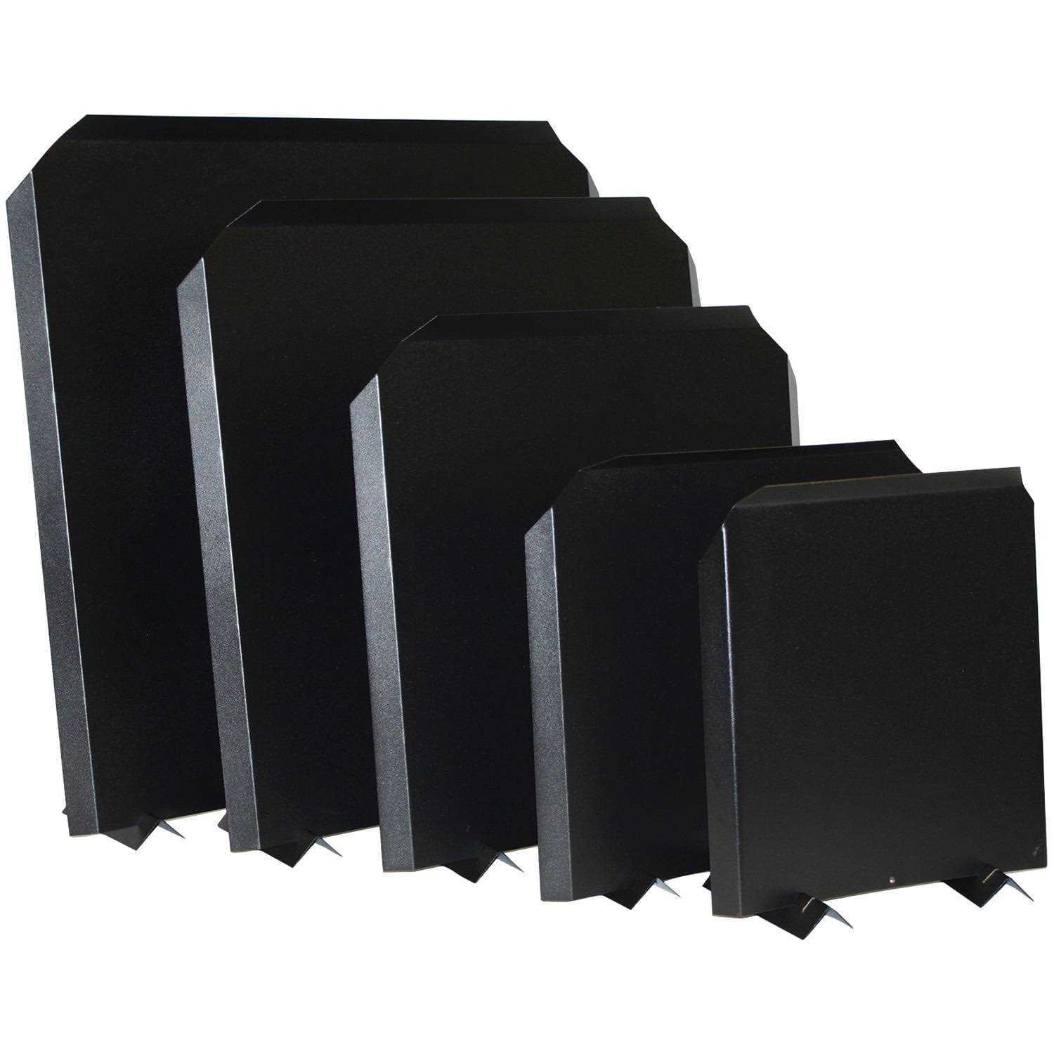 HY-C Stainless Steel 24-in. x 24-in. Fireplace Fireback