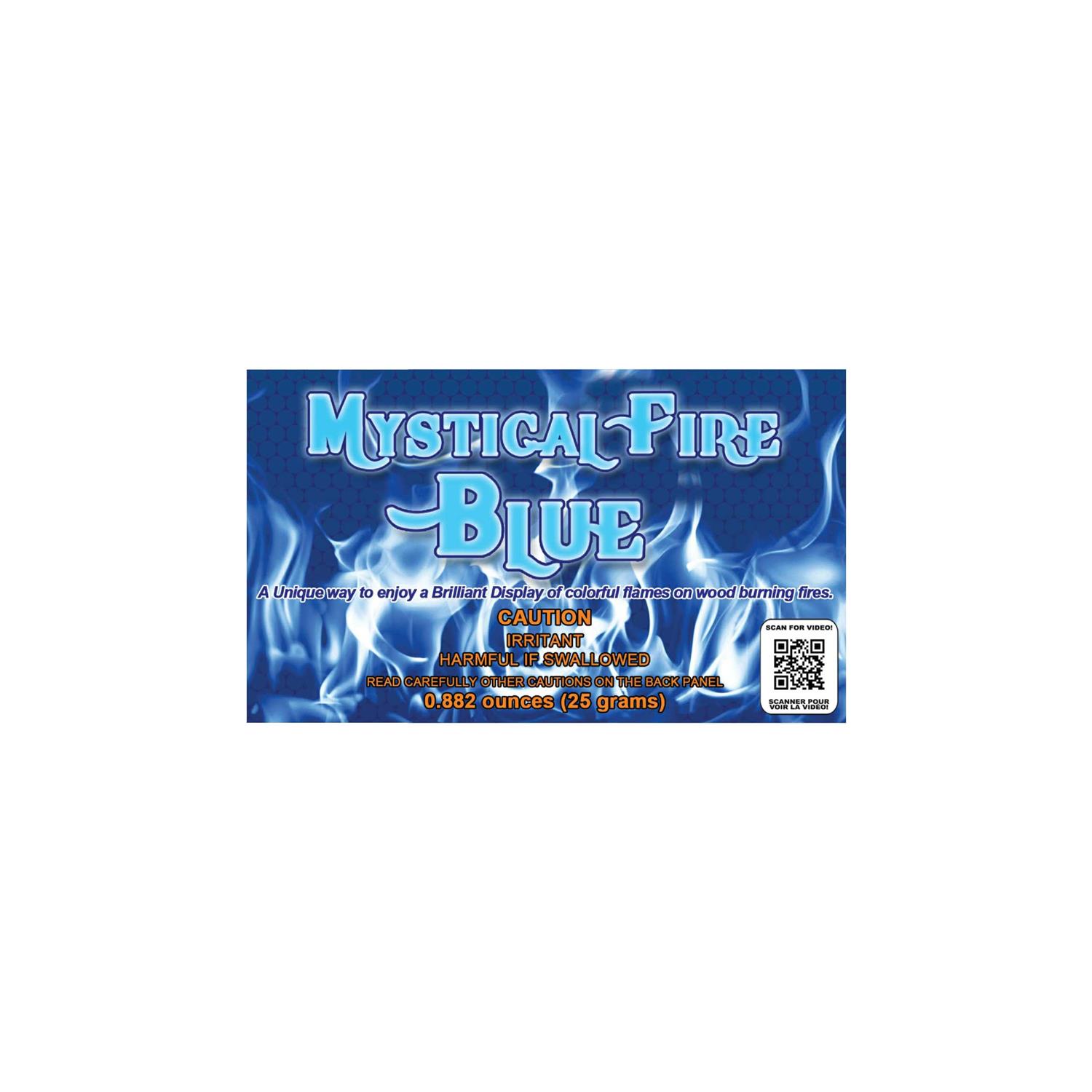 Mystical Fire Blue Campfire Fireplace Colorant Packets
