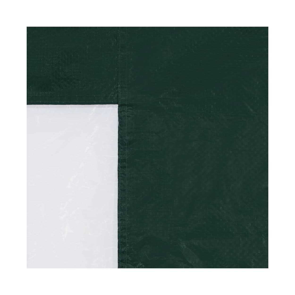 vidaXL Party Tent Sidewall 2 pcs with Window PE