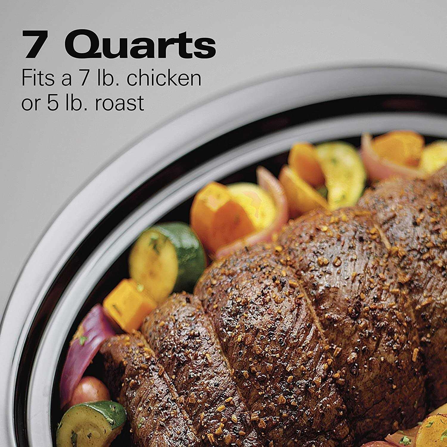 Hamilton Beach Programmable 7 Quart Slow Cooker