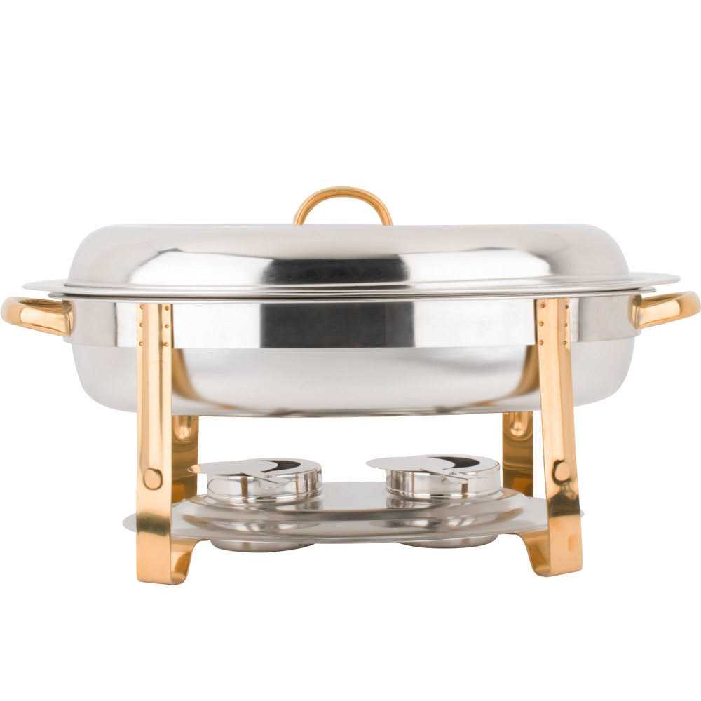 Update International 6 Qt. Oval Chafer DC-3