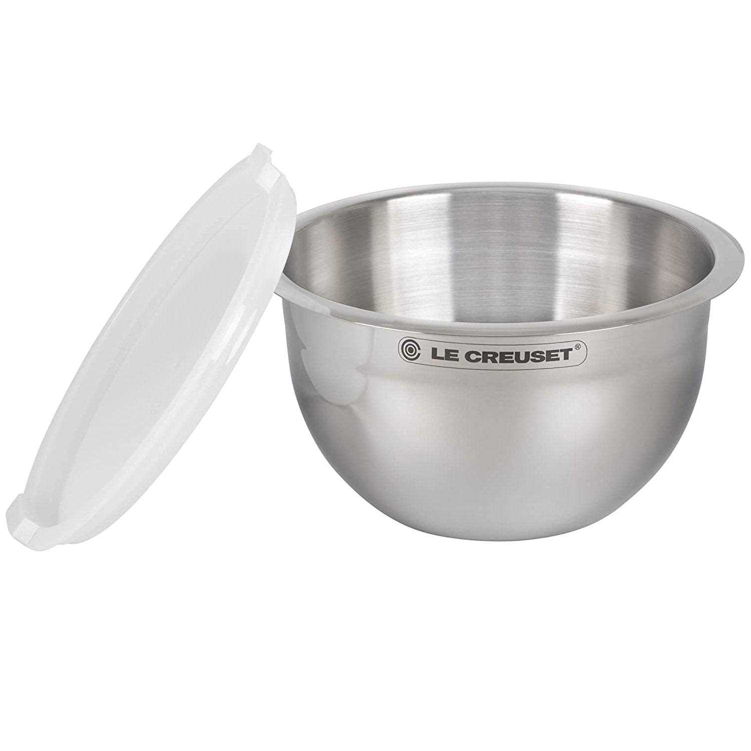 Le Creuset Set of 3 Stainless Steel Mixing Bowls