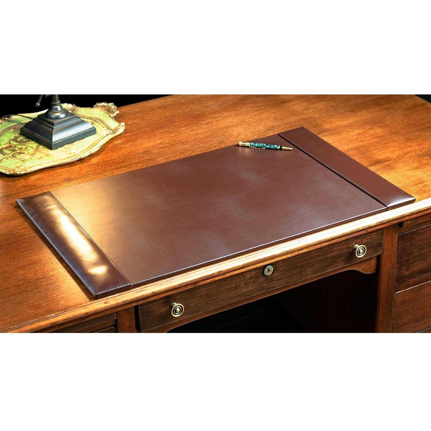 Dacasso Bonded Leather Side-Rail Desk Pad