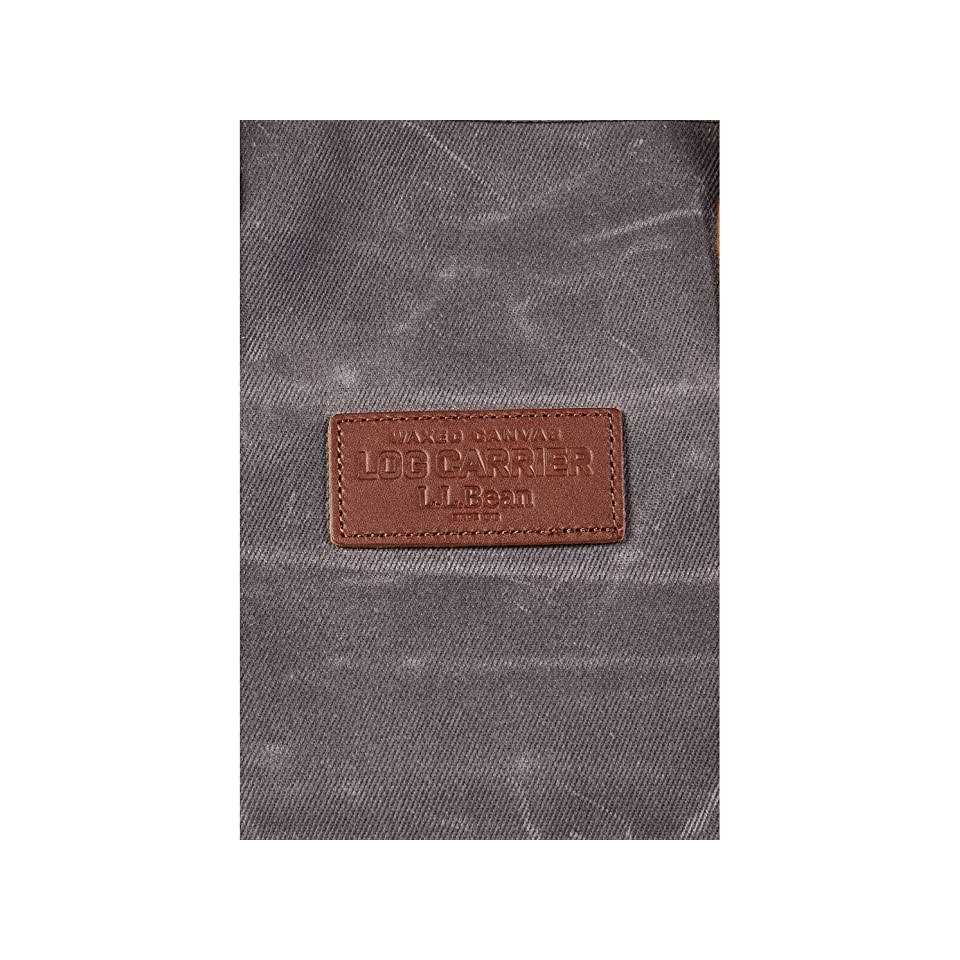 L.L.Bean Waxed-Canvas Log Carrier