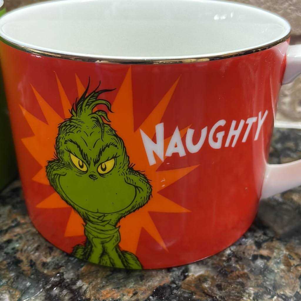 Grinchie Gifts Naughty & Nice Mugs Lenox