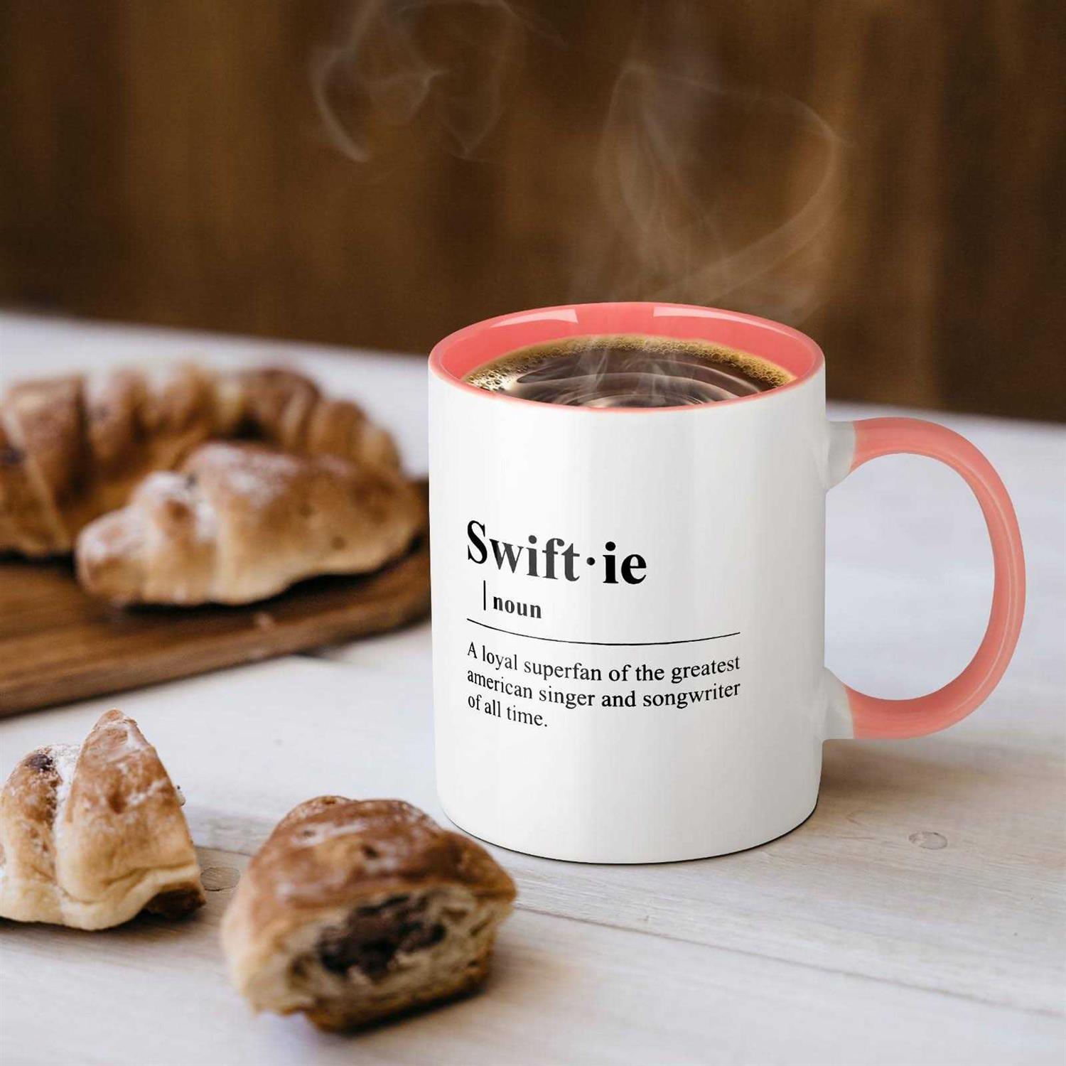 Taylor Coffee Mug Swiftie Merch for the Eras Music,Musician Tea Cup for Woman,Music Lovers Gifts for Fans