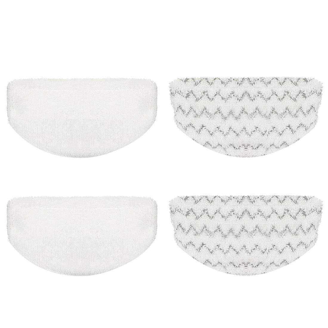 Wisorder 4 Pack Steam Mop Pads Replacement for Bissell Powerfresh Steam Mop 1940 1440 1544 1806 2075 Series