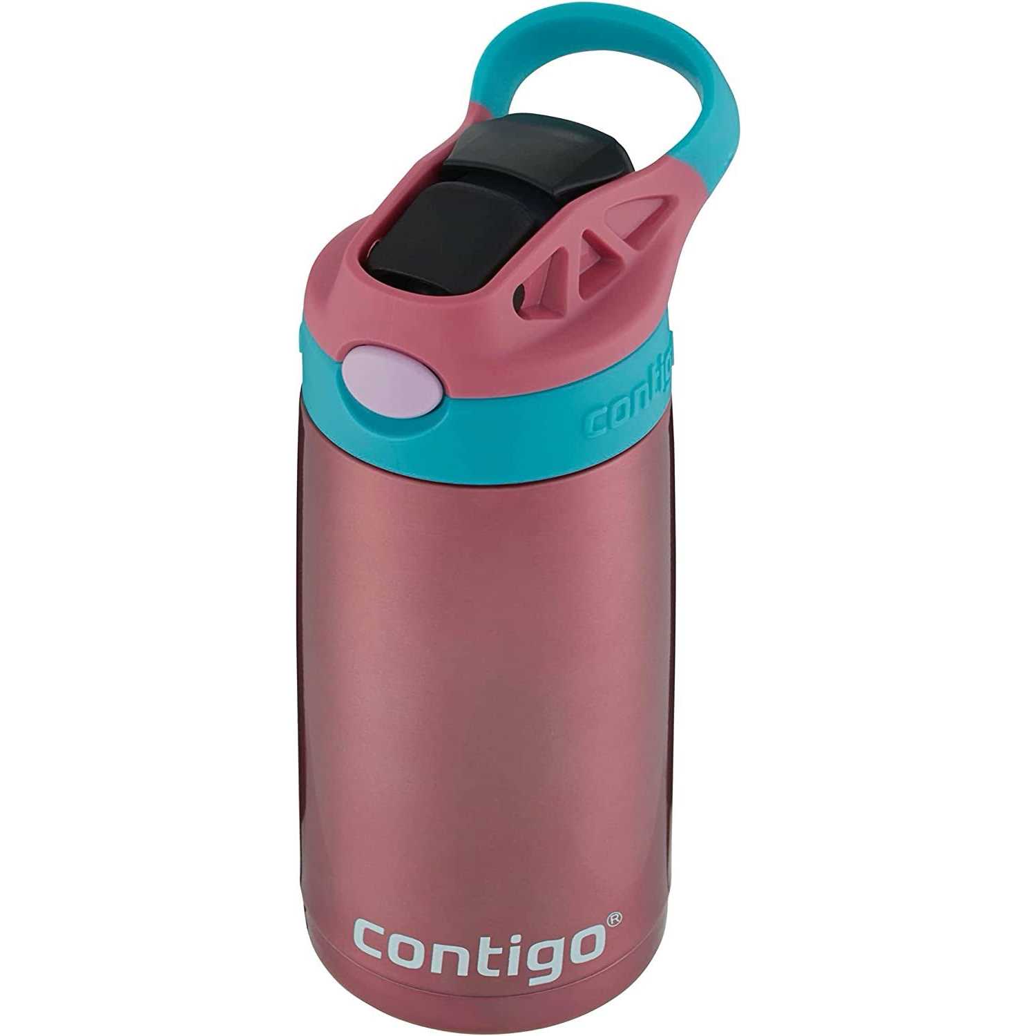 Contigo Kids Stainless Steel Water Bottle Autospout Straw