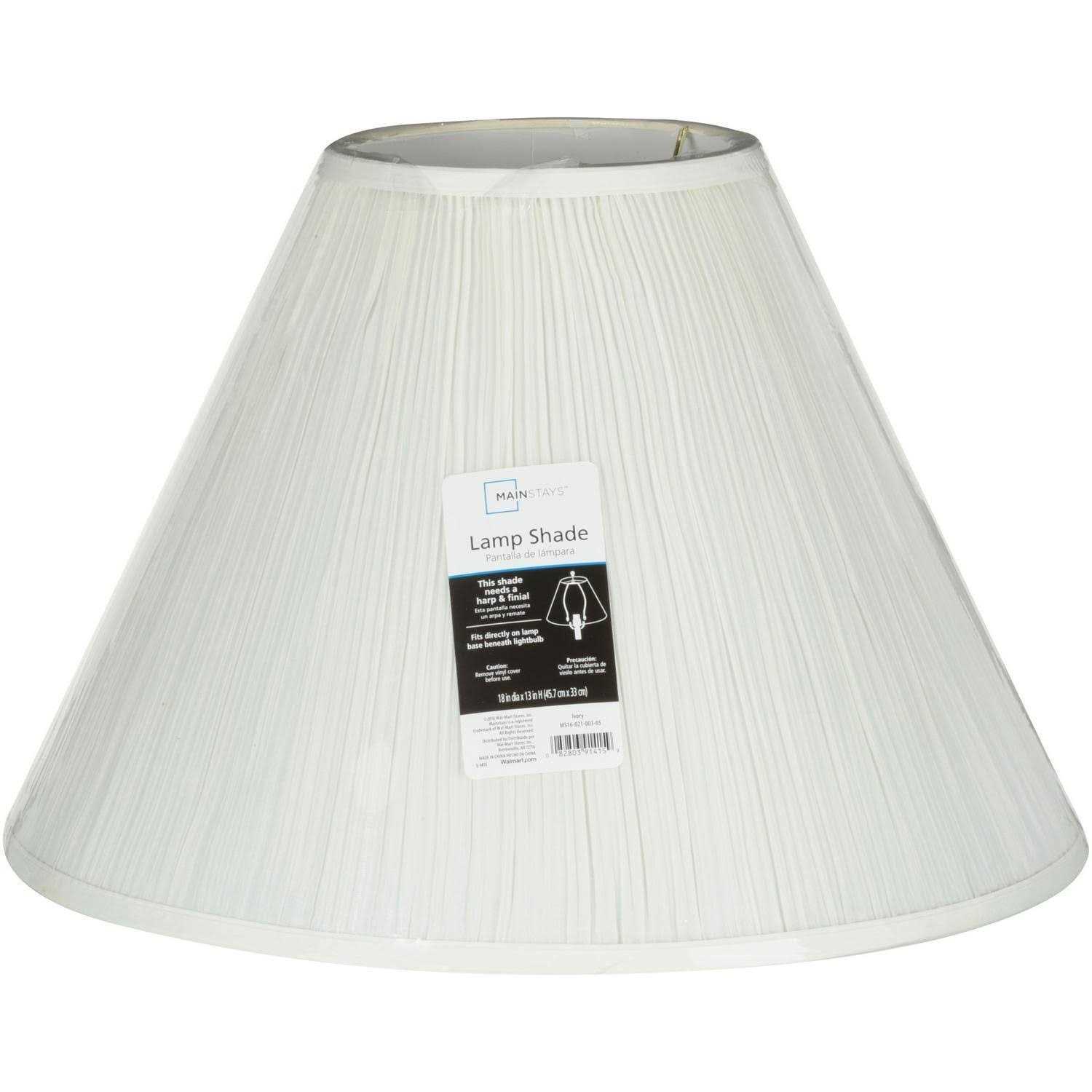 Mainstays Pleat Empire Lamp Shade
