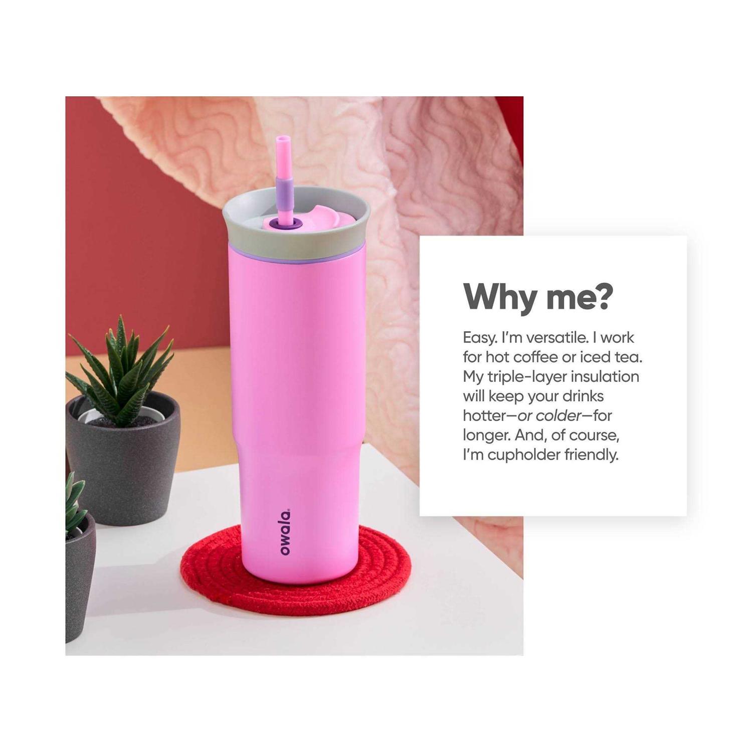 Owala 24oz Stainless Steel Straw Tumbler