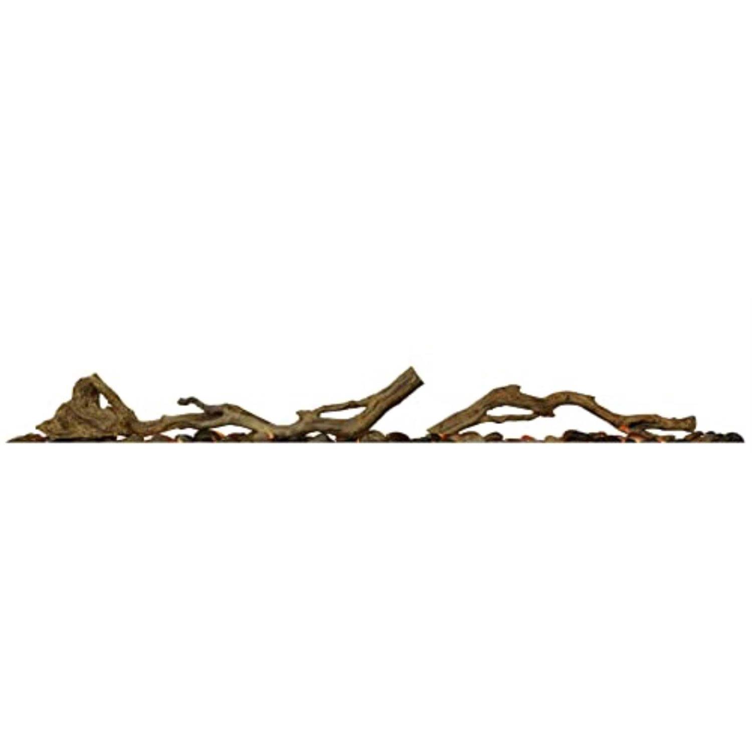 Dimplex Accessory Driftwood and River Rock for Linear Fireplace LF34DWS-KIT