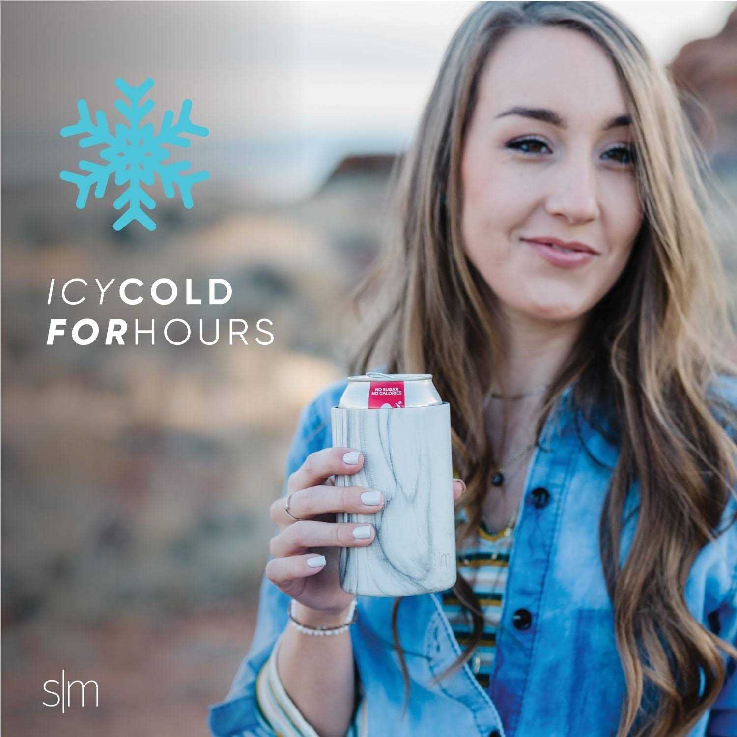 Simple Modern Skinny Can Cooler Slim Insulated Stainless Steel Drink Holder