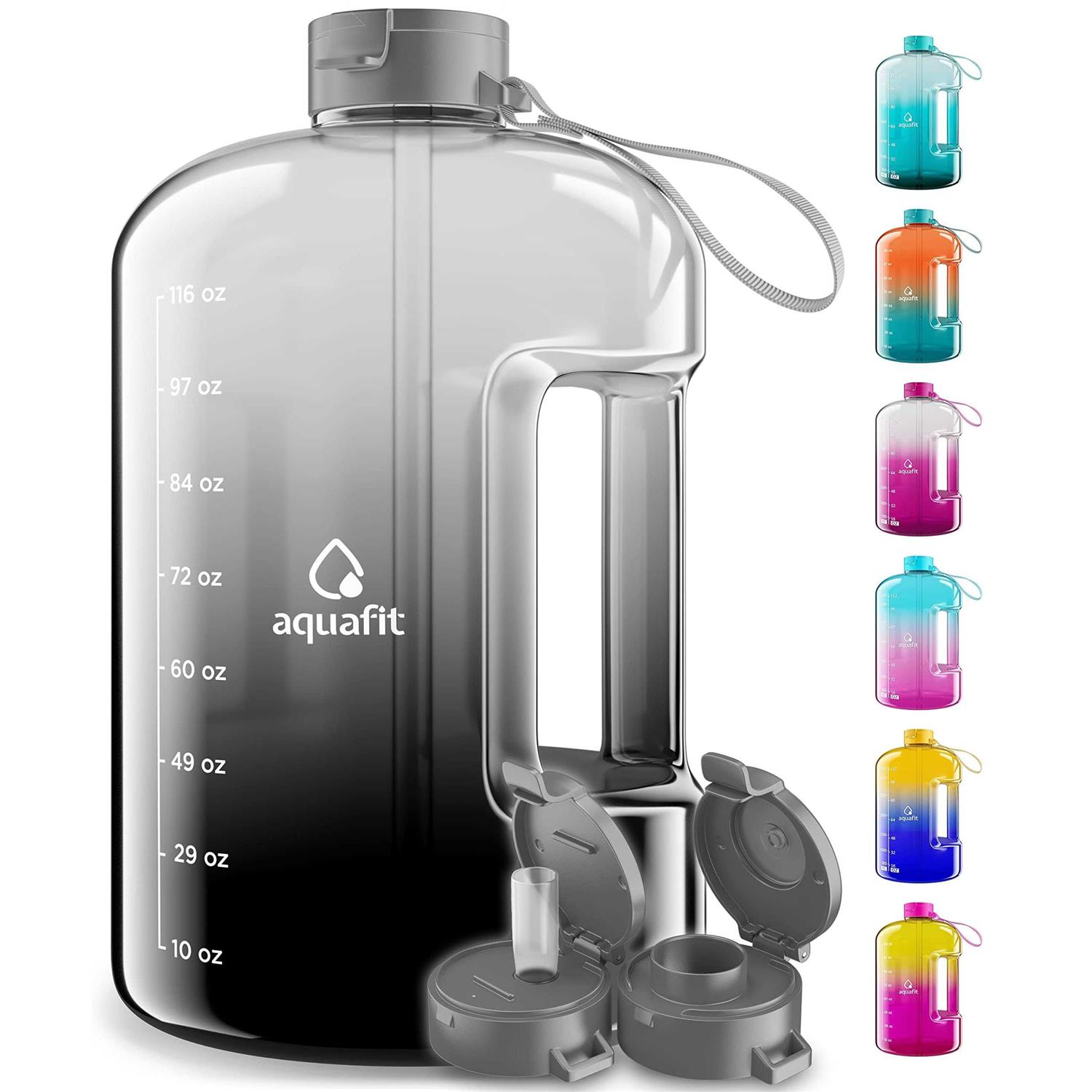 Aquafit Water Bottle With Straw Water Bottle