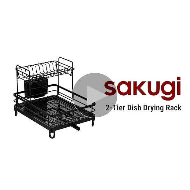 Sakugi Dish Drying Rack Dish Rack