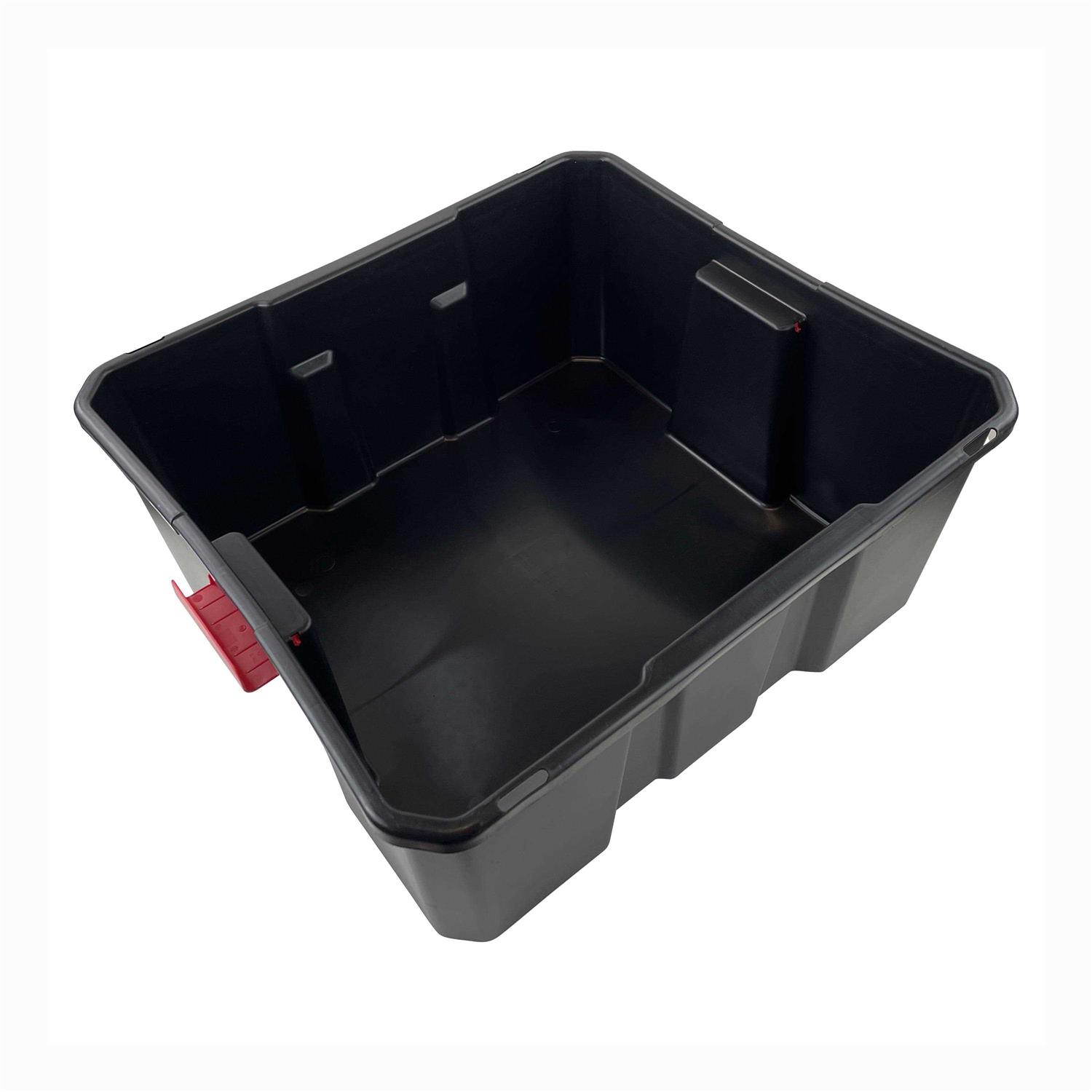 Hyper Tough 21 Gallon Plastic Material Storage Tote